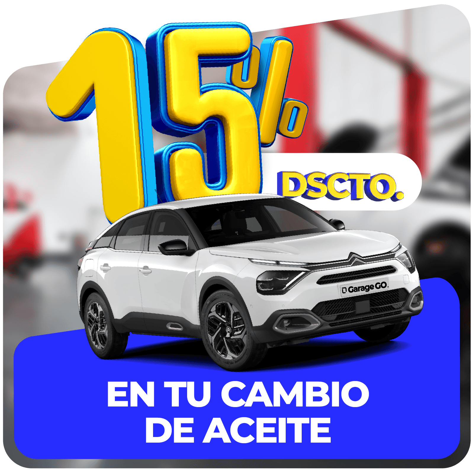 15% en Cambio de aceita